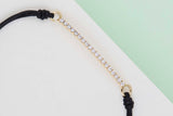 Cord Bracelet - Yellow Gold & Diamonds