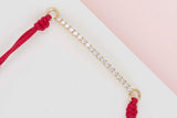 Cord Bracelet - Yellow Gold & Diamonds