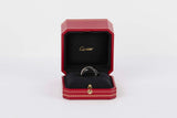Trinity Ring - White Gold & Ceramic - Size 56 - B