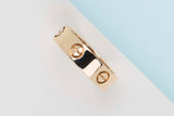 Love Ring - Yellow Gold - Size 57 - B