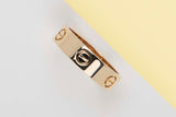 Love Ring - Yellow Gold - Size 59 - B