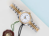 Datejust 26 'White Diamond Dial - Jubilee - NOS'