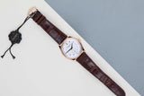 Calatrava 'Rose Gold - Silver Dial'