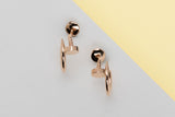 Juste un Clou Earrings - Rose Gold - B&P