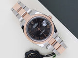Datejust 41 'Black Roman Dial - Oyster'