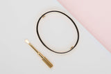 Love Bracelet - Yellow Gold & 4 Diamonds - Size 17 - B&P