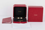 Love Bracelet - Yellow Gold & 4 Diamonds - Size 17 - B&P