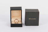B.Zero 1 Two-Band Ring - Rose Gold & Black Ceramic - Size 59 - B