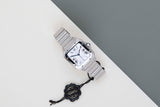Santos Medium 'White Roman Dial'
