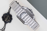Santos Medium 'White Roman Dial'