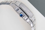 Santos Medium 'White Roman Dial'