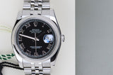 Datejust 36 'Black Roman Dial - Jubilee'