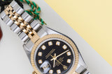 Datejust 26 'Black Diamond Dial - Jubilee'