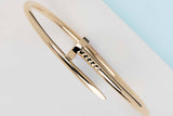 Juste un Clou Bracelet - Yellow Gold - Size 18 - B&P