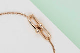 HardWear Double Link Bracelet - Yellow Gold - 18,5 CM - B