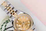 Datejust 26 'Champagne Jubilee Diamond Dial - Jubilee'