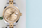 Datejust 26 'Champagne Diamond Dial - Jubilee'