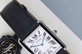Tank Solo Large 'White Roman Dial'