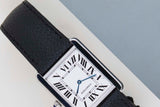 Tank Solo Large 'White Roman Dial'