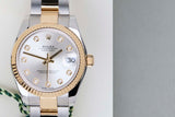 Datejust 31 'Silver Diamond Dial - Oyster'