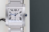 Tank Francaise Large 'White Roman Dial'