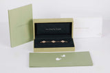 Vintage Alhambra Bracelet - 5 Motifs - Mother Of Pearl - 19,5 CM - B&P