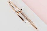 Juste Un Clou Bracelet Small - Rose Gold - Size 17 - B&P