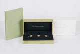 Vintage Alhambra Bracelet - 5 Motifs - Mother Of Pearl - 19,5 CM - B&P