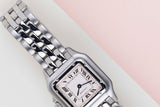 Panthère Small 'Steel - White Roman Dial'