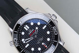 Seamaster Diver 300M 'Black Dial - Rubber'