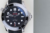Seamaster Diver 300M 'Black Dial - Rubber'