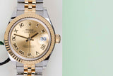 Datejust 28 'Champagne Roman Dial - Jubilee'