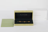 Vintage Alhambra Bracelet - 5 Motifs - Yellow Gold Guilloche - B&P
