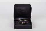 T Wide Wire Bracelet - Rose Gold - Size M - B