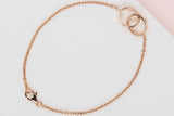 Love Bracelet, On Chain - Rose Gold - 16-18 CM - B&P