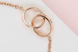 Love Bracelet, On Chain - Rose Gold - 16-18 CM - B&P