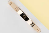 Love Bracelet - Yellow Gold - Size 18 - B&P