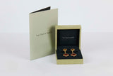 Magic Alhambra Earrings - Yellow Gold and Tiger Eye & Carnelian - B&P