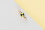 M'ama non M'ama Ring - Rose Gold - Peridot - Size 52 - B&P
