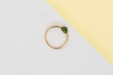 M'ama non M'ama Ring - Rose Gold - Peridot - Size 52 - B&P