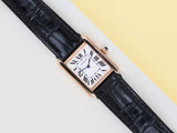 Tank Solo Small 'White Roman Dial'