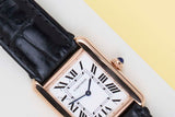 Tank Solo Small 'White Roman Dial'