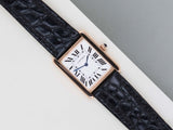 Tank Solo Large 'Rose Gold - White Roman Dial'