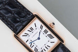 Tank Solo Large 'Rose Gold - White Roman Dial'