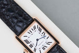 Tank Solo Large 'Rose Gold - White Roman Dial'