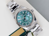 Sky-Dweller 'Mint Green Dial - Oyster'