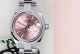 Datejust 28 'Pink Dial - Oyster'