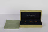 Vintage Alhambra 5 Motifs Bracelet - Tiger Eye & Yellow Gold - 19,5 CM - B&P