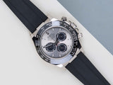 Daytona 'White Gold - Ghost Dial - Oysterflex'