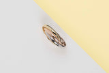 Trinity Ring Small - Yellow, Rose, White Gold - Size 54 - B&P